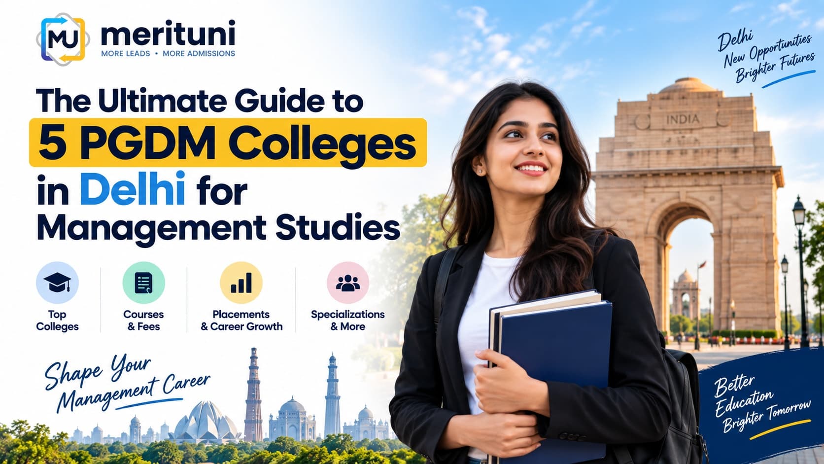 The Ultimate Guide to 5 PGDM Colleges in Delhi for Management Studies